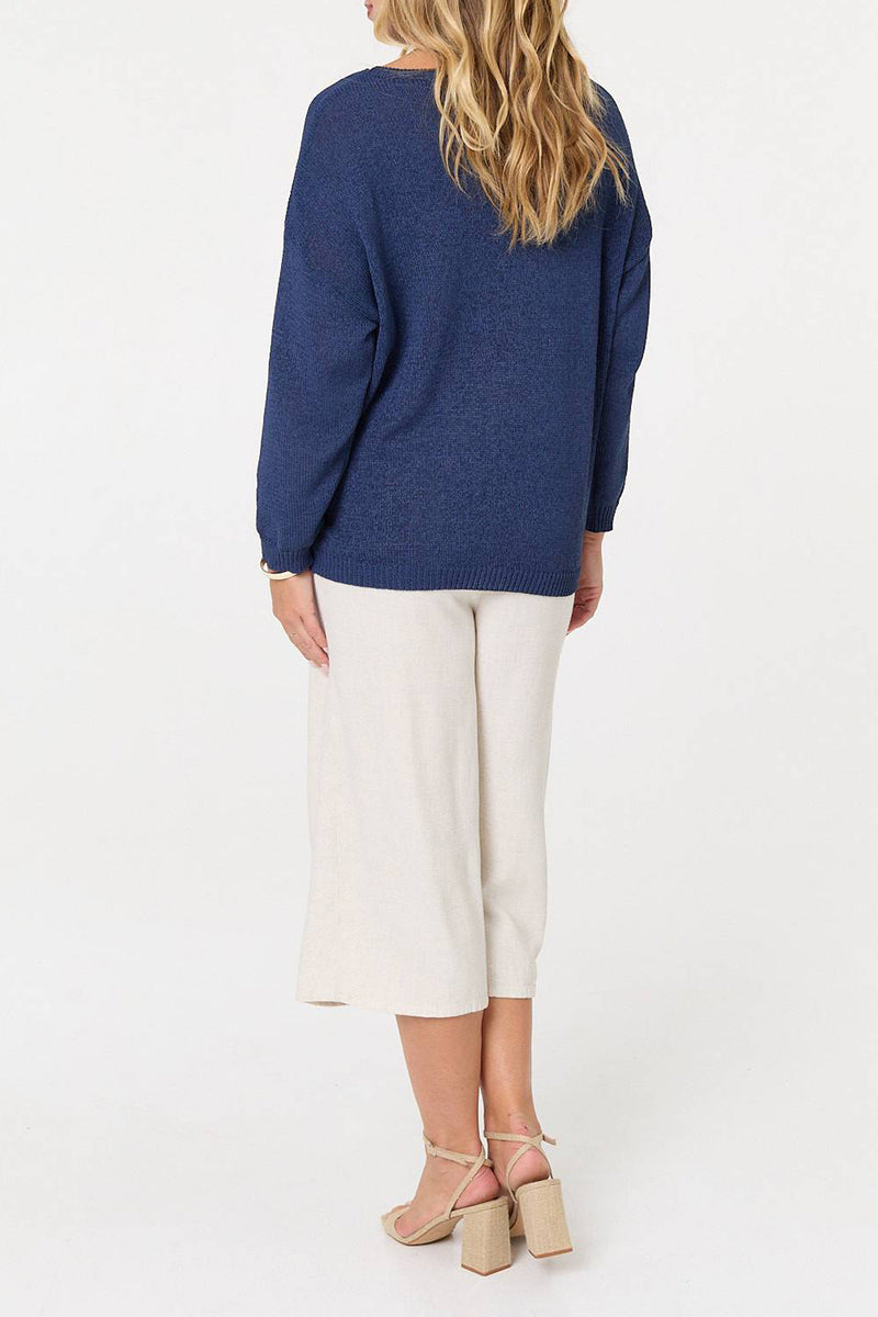 Lightweight Knitted Jumper