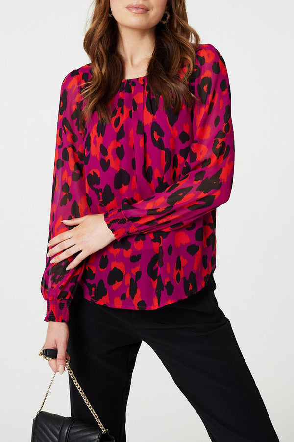 TALLIE™ – Relaxed Printed Blouse